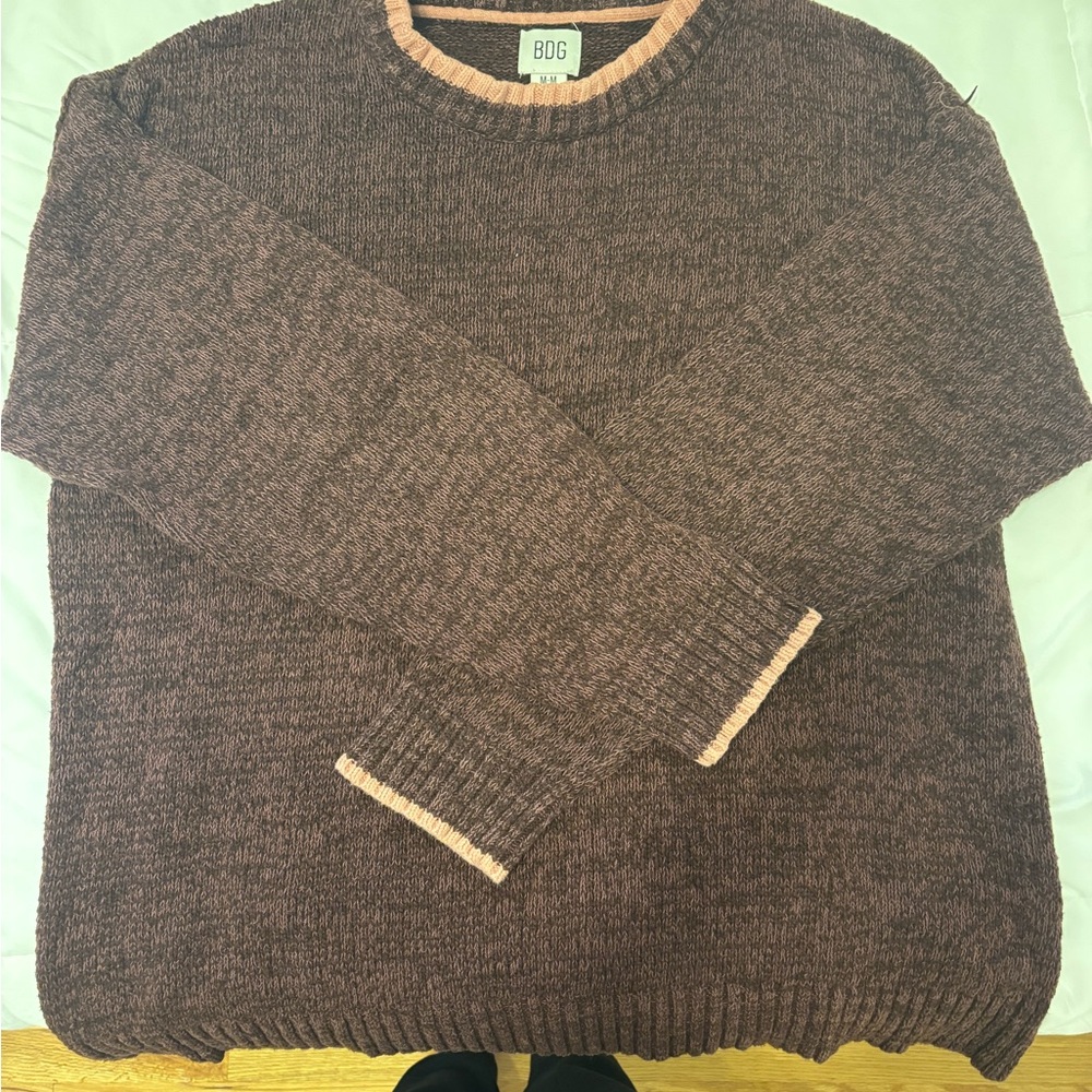 Urban outfitters oversized burgundy sweater